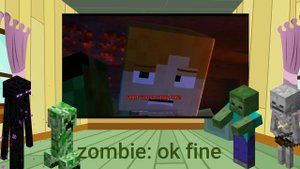 Minecraft mobs react to Creeper Rap | Dan Bull