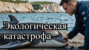 Массовая гибель дельфинов в Черном море после разлива мазута