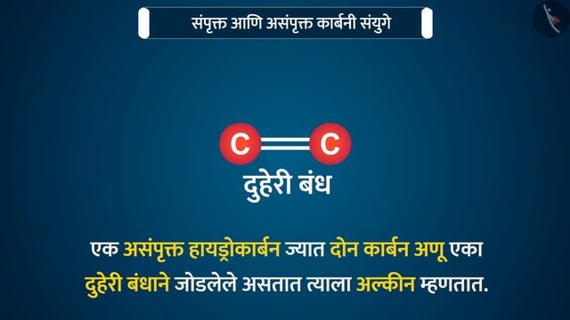 सतपत आण असतपत करबन सयग Part11Saturated  UnsaturatedCarbon CompoundsMarathiClass1