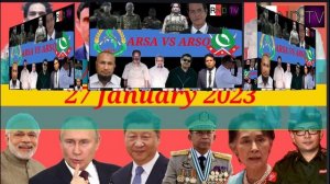 RND TV Arakan Daily English News Translate 27 January 2023