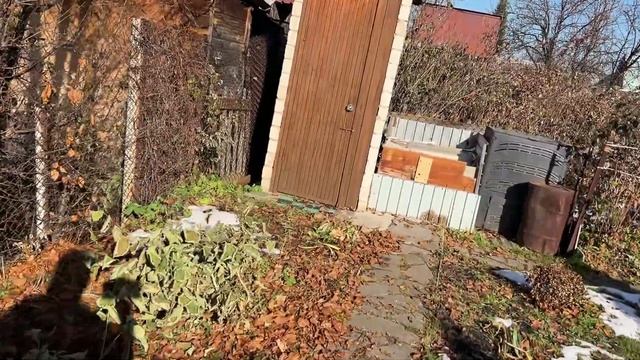 Из Турции на дачу! Уже зима?! Наши дачные работы в октябре на даче