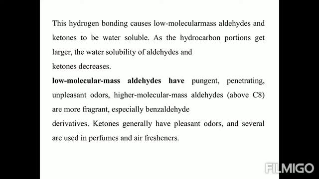 Aldehydes and Ketones