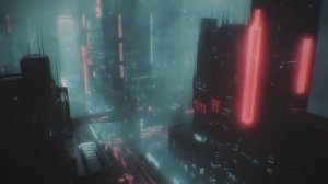 Ristic City_ Rainy Cyberpunk Ambience - Ambient Music For Focus And Relaxation