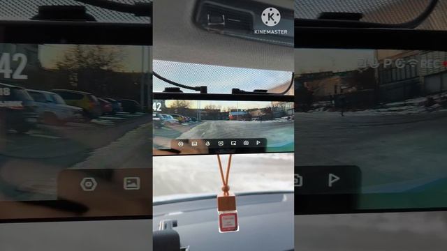 Жена в восторге! Все хотят такой же видеорегистратор зеркало!