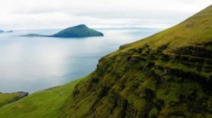 Flying Over Faroe Islands with Flycam (4K UHD) - Relaxing Music & Beautiful Nature Videos - 4K HDR