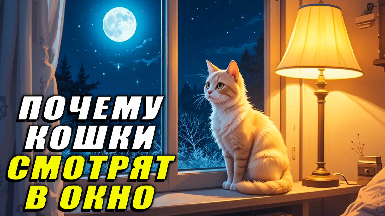 Почему кошки смотрят в окно