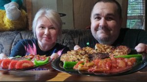 Мукбанг - котлеты с перчинкой | Обжор - куриные оладушки