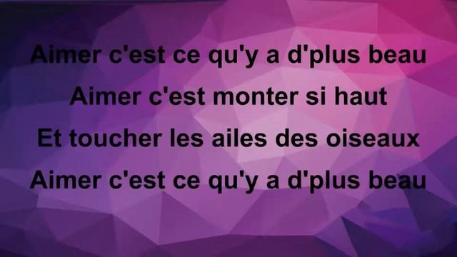 Karaoké "Aimer" de Roméo et Juliette смотреть онлайн
