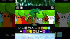 Palm Dance with Apple Threes 🌴🍎🌳 Sprunki Mr.Tree Family #funny #sprunki #meme #animation #memes