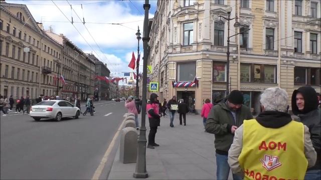В поисках 1 мая Петербург центр.  01. 05. 24.