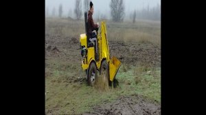 минитрактор, покатушки