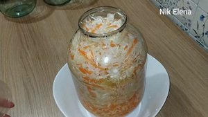 Солим капусту , пропорции на 3-х  литровую банку