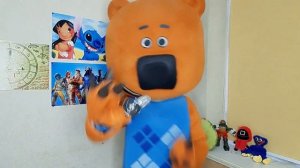 ОТКРЫТКА МИ МИ МИШКИ КЕША И ТУЧКА