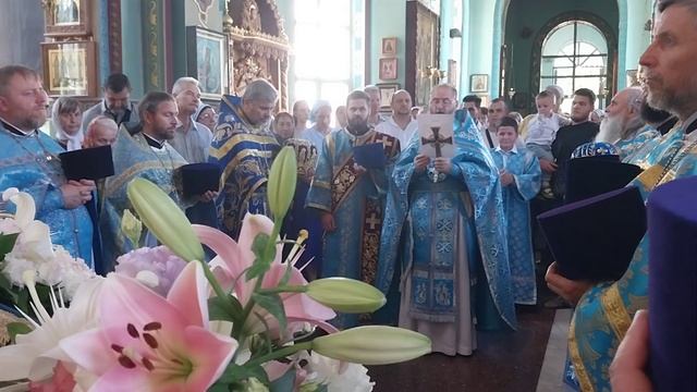 Молитва и соборное величание иконе Б.М Умиление