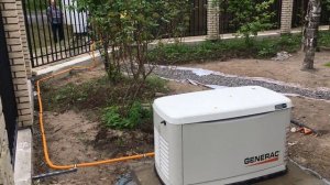 осмотр и первый пуск газового генератора