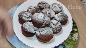 Постные кексы, без яиц и молока, сладкая, но не сладкая, выпечка - на варенье