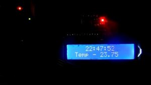 дисплей ардуино с часами и термометром