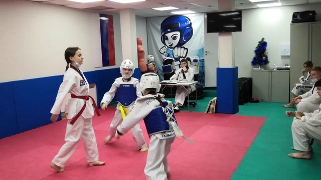 Валера 09012021 спаринг на зеленый пояс