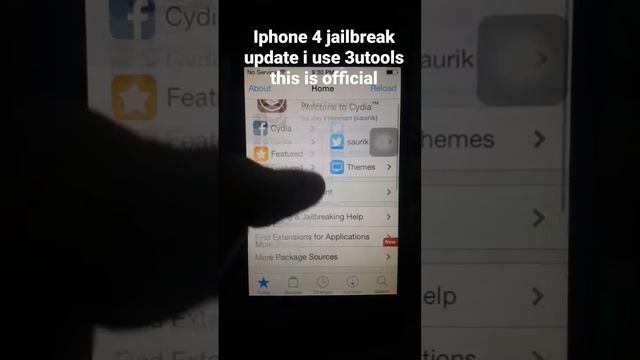 iphone 4 jailbreak update #3utools #cydia #iphone4 #nostalgia