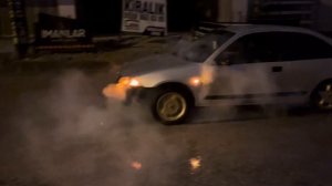 Rover 214si Burnout