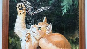 Картина Кошки Объемные Картины С Кошками