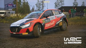 EA SPORTS WRC 24 Хендай i20 wrc2 Ралли Финляндии