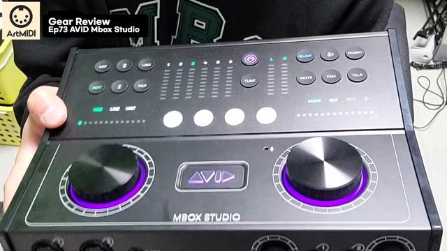 AVID Mbox Studio 올인원 오디오 인터페이스!! 모든 기능은 다 때려박았다!! Carbon의 동생? Mbox Studio Review! English subtitle