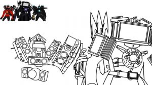 How to Draw Titan SpeakerMan | Titan TV Man | TITAN CAMERAMAN - Skibidi Toilet 71