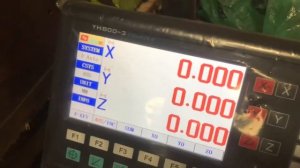 Установка УЦИ на фрезерный станок 6р81.