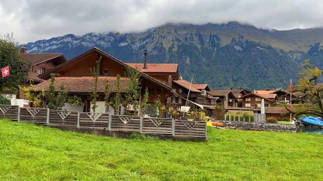 Сельская местность Швейцарии - Небесно красивые швейцарские деревни - Расслабляющая прогулка
