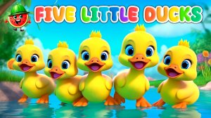 Five Little Ducks | Kids Songs | Super Simple Songs