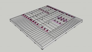 Каркасный дом часть 1 / Пол