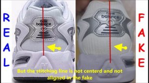 New Balance 725 how to spot fake. Real vs fake New balance trainers