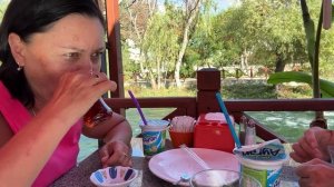 Поели в кафе в Турции больше, чем хотели. Не ожидали величине блюд!