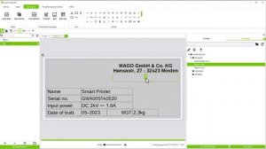 WAGO Smart Script | Editieren: Beschriftungen anlegen, bearbeiten und formatieren