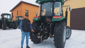 Обзор трактора Changfa CFF904, 90 л с  Overview of the Changfa CFF904 tractor, 90 hp 1