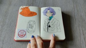 обзор на скетчбук 🙌🤍