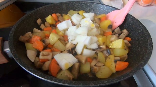 Рагу с Картошкой и Грибами