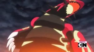 Groudon Uses his Signature Move– “Precipice Blades”