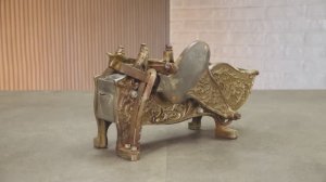 Реставрация старинного Викторианского диспенсера для ленты - Сделано в США