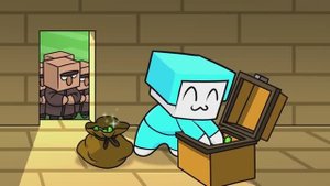 Minecraft. Фред попал в Майнкрафт. Приключения Фреда, Мемы.