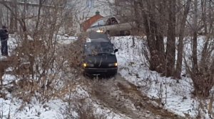 Toyota Previa 4x4 горка