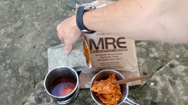 MRE... Vegetable Lasagna+Mystery Ration...you tell me! смотреть онлайн