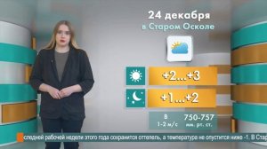 Погода в Старом Осколе на 24 декабря