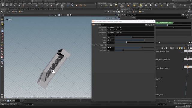 005_4. Construct the Door and Add Rotation Control