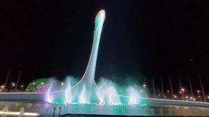 Поющие фонтаны. Адлер, Сириус, 19.12.2024
