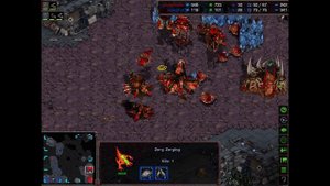 ZvZ как мы любим: с дефайлерами и девоверами. Один из игроков Queen (ZeRo), дважды победитель ASL