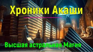 Хроники Акаши. Высшая астральная Магия ✅- онлайн семинар