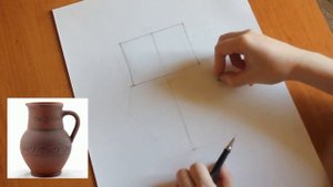 Урок 1. Линейно-конструктивное построение кувшина