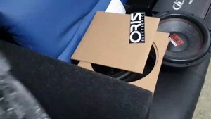 Сабвуфер Oris Punch PH-D2.12. Распаковка.